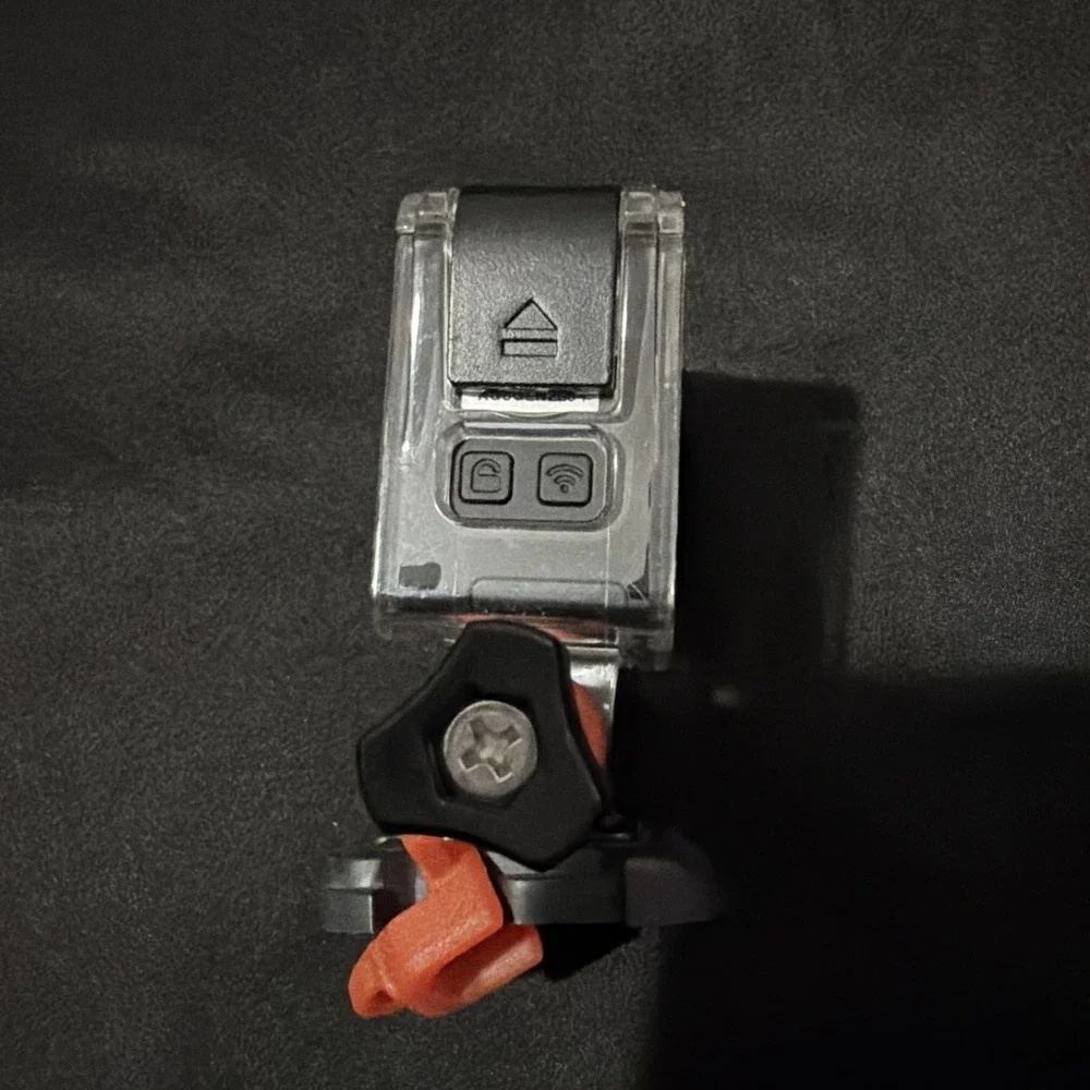 AEE Action Camera with Waterproof Housing and Mount Black Compact Camcorder